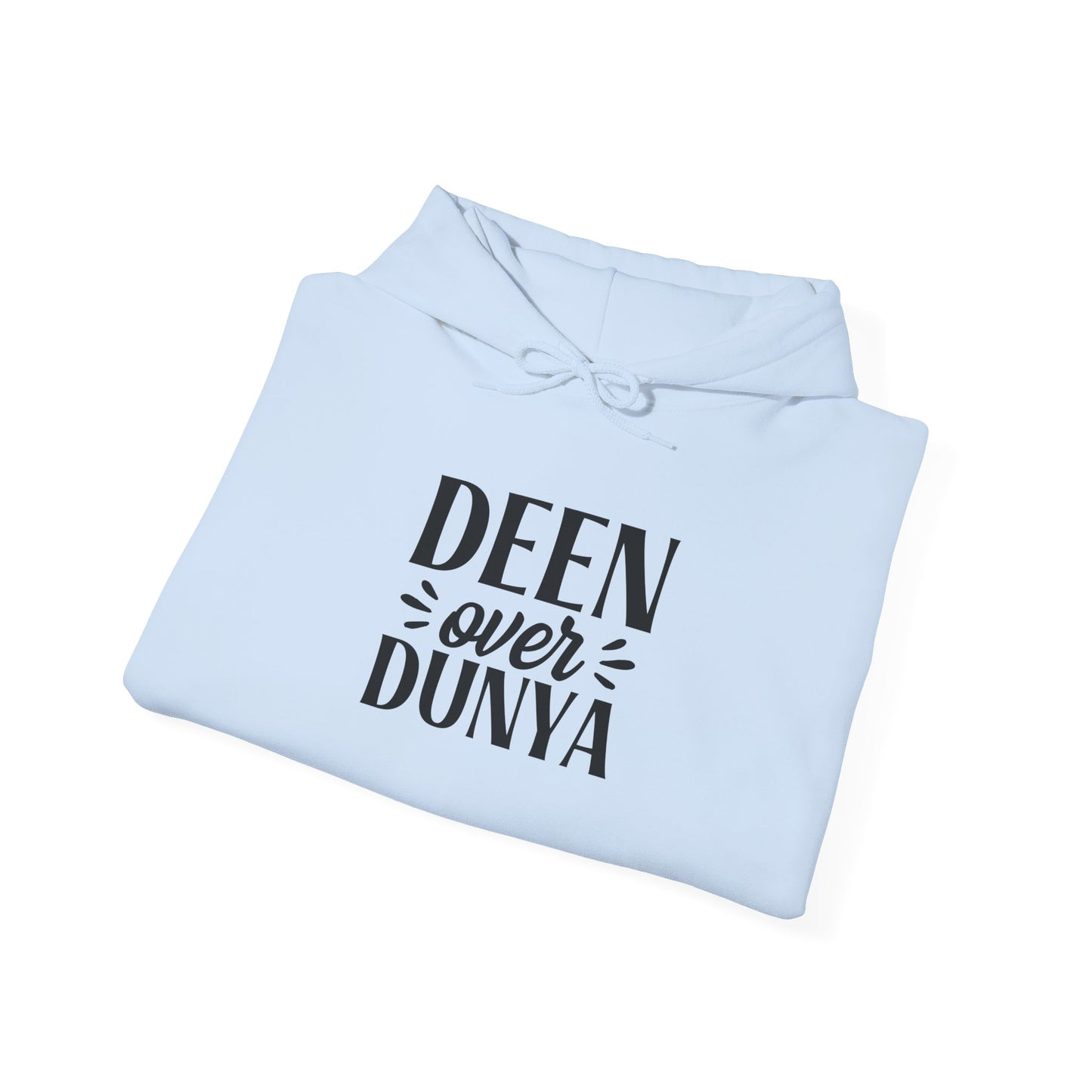 "Deen over Dunya"  Unisex Heavy Blend™ Hooded Sweatshirt