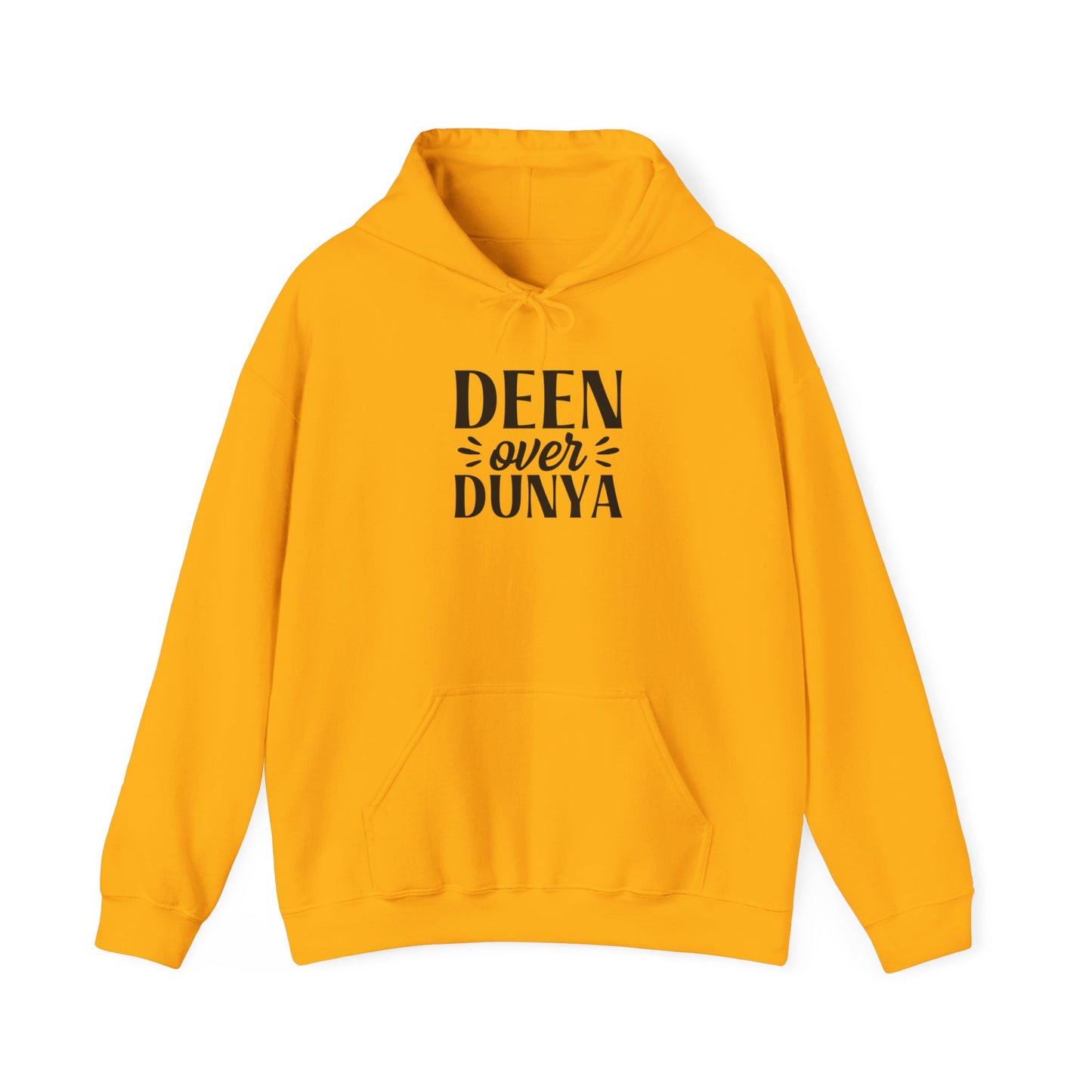 "Deen over Dunya"  Unisex Heavy Blend™ Hooded Sweatshirt